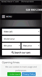 Mobile Screenshot of kingswaycars.com